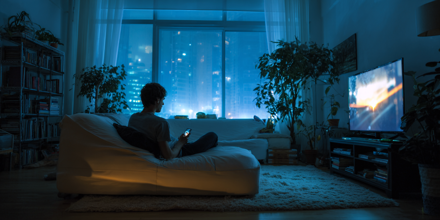 Blue Light After Sunset: Simple Ways to Feel Better at Night